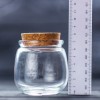 Стеклянная мини-бутылочка-бочонок, 150 мл (арт.36)
