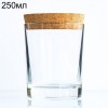 Стеклянная баночка-стакан с пробкой, 250мл (арт.89)