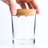 Стеклянная баночка-стакан с пробкой, 250мл (арт.89)