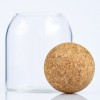 Стеклянная баночка с пробкой-шариком, 350мл (арт.97)